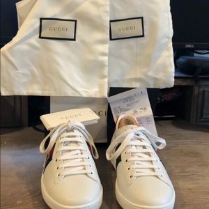 🐝NWOT🐝Gucci Ace Sneakers